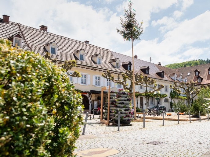 Der Blumenplatz in Kandern