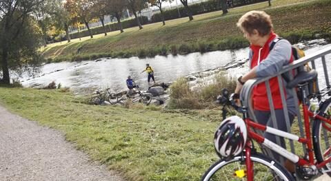 Radfahren im Breisgau Dreisam